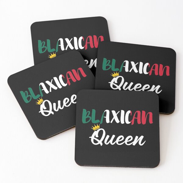 Item preview, Queen Half Black Half Mexican American Blaxican print designed and sold by jakehughes2015.