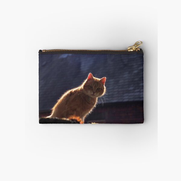 Item preview, Ginger cat with dark background designed and sold by turniptowers.