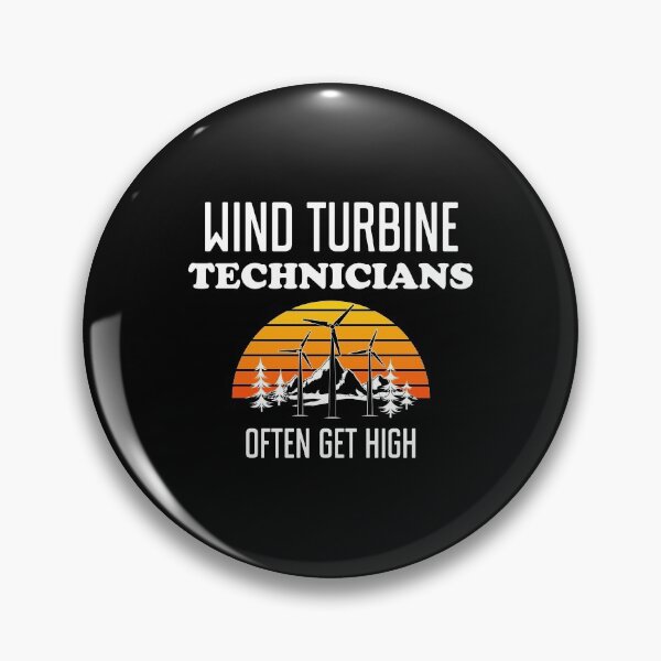 Item preview, Get High Wind Turbine Technician print designed and sold by jakehughes2015.
