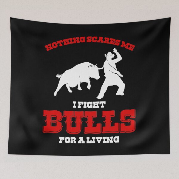 Item preview, Nothing Scares Me Bulfighting Rodeo Clown product designed and sold by jakehughes2015.