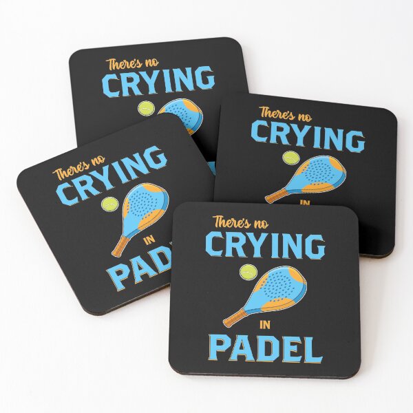 Item preview, Paddleball There's No Crying In Padel graphic designed and sold by jakehughes2015.