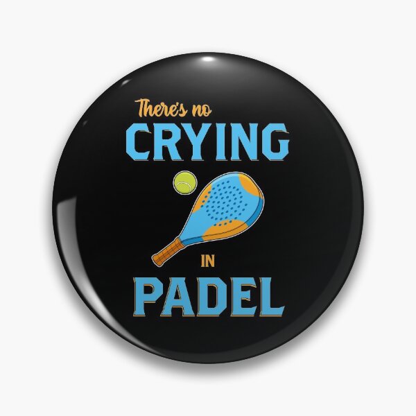 Item preview, Paddleball There's No Crying In Padel graphic designed and sold by jakehughes2015.
