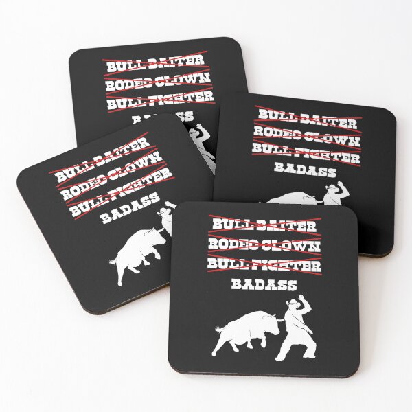 Item preview, Badass Bullfighter Bullfighting Rodeo Clown graphic designed and sold by jakehughes2015.