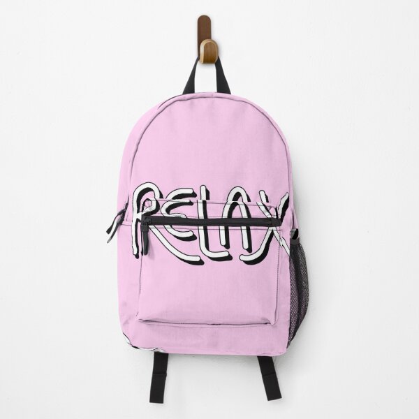 Item preview, Relax Typography Illustrated Pink Background designed and sold by Peekonet.