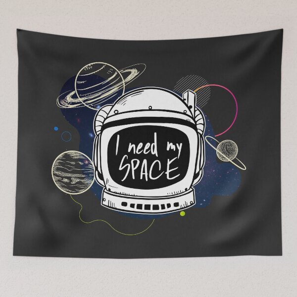 Item preview, I need my space Astronaut gift idea and space tshirt NASA tee designed and sold by ChillingNation.