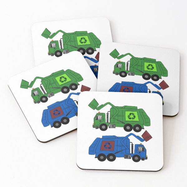 Item preview, Garbage Trucks  designed and sold by Elaine Raimo.