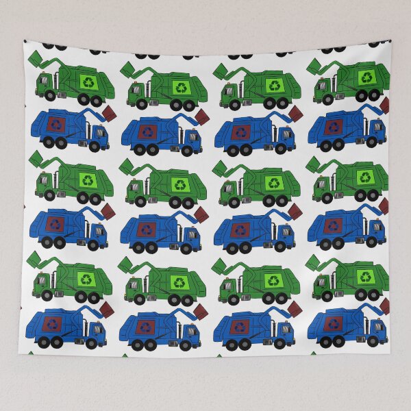 Item preview, Garbage Trucks  designed and sold by Elaine Raimo.
