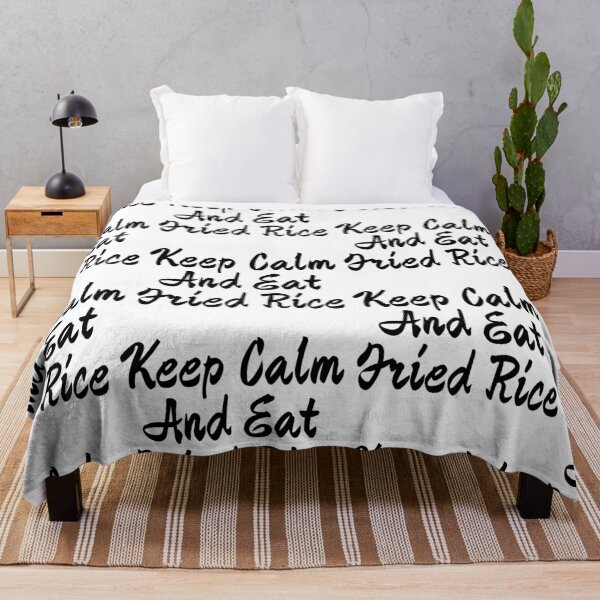 Item preview, Keep Calm and Eat Fried Rice designed and sold by SweetAndSpice.