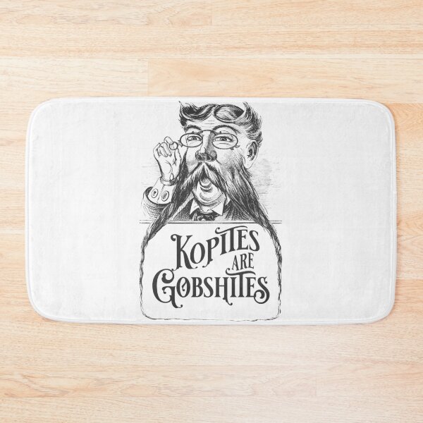 Item preview, Kopites Are Gobshites Vintage Illustration Man With Beard designed and sold by toffeesshop.