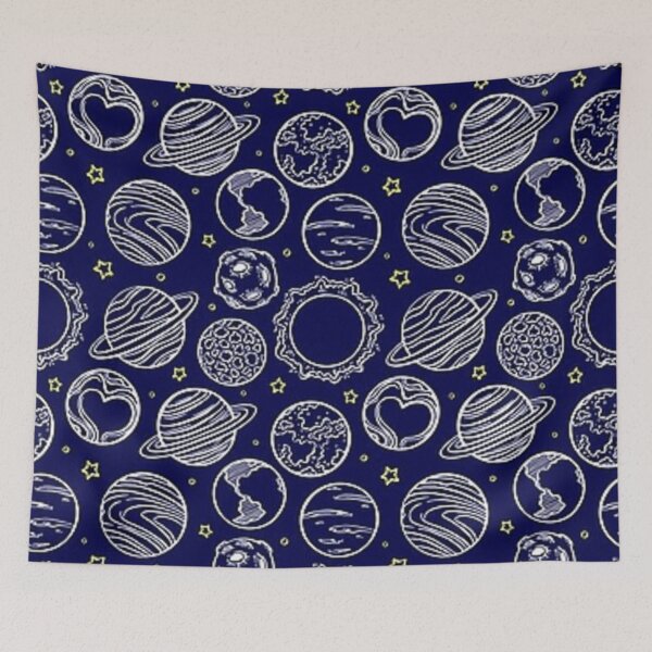 Item preview, Space Seamless Pattern designed and sold by IshitaPoint.