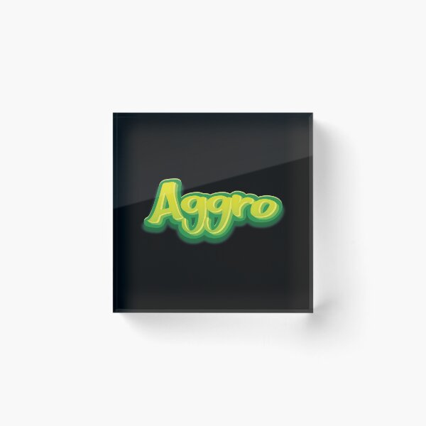 Item preview, Aggro Aggravation Aggressive Behavior Gamer designed and sold by WordsGamersUse.