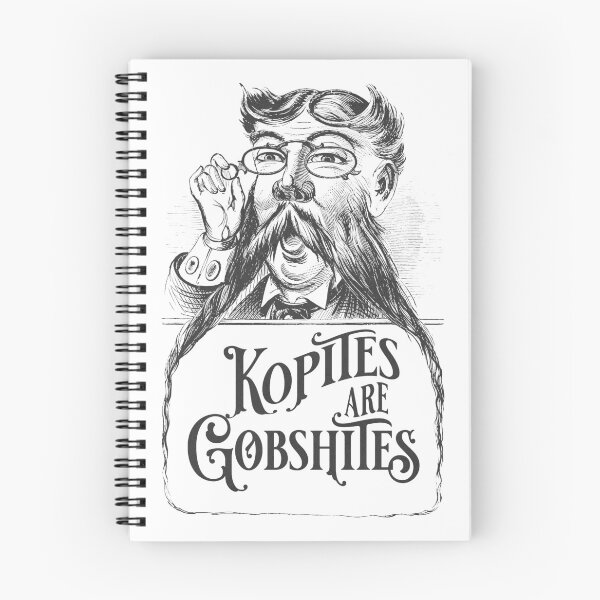 Item preview, Kopites Are Gobshites Vintage Illustration Man With Beard designed and sold by toffeesshop.
