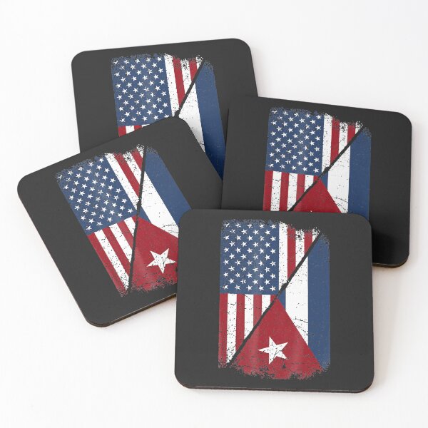 Item preview, Bandera estadounidense de Cuba - Regalo cubanoamericano designed and sold by JosefaWheeler.
