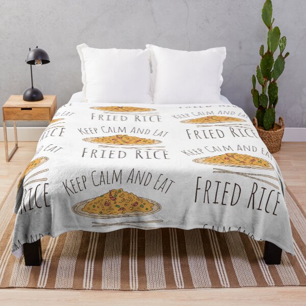 Item preview, Keep Calm and Eat Fried Rice designed and sold by SweetAndSpice.