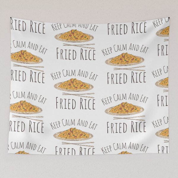 Item preview, Keep Calm and Eat Fried Rice designed and sold by SweetAndSpice.