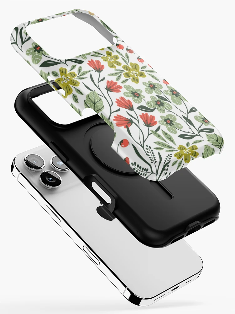 Thumbnail 2 of 4, iPhone Case, Spring Floral designed and sold by RizaMonera.