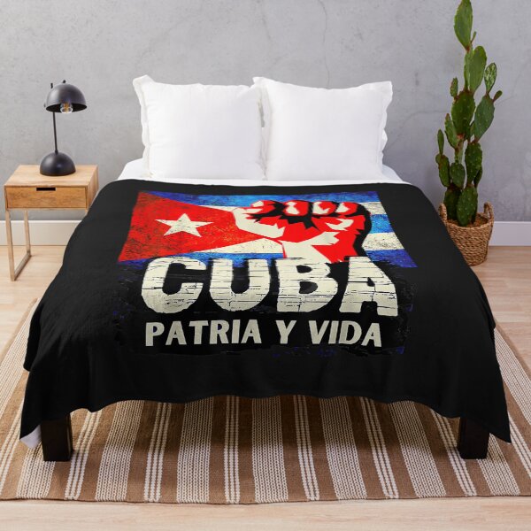 Artikelvorschau, Kubanische Protestfaustflagge S.O.S. Cuba Libre SOSCuba Libertad entworfen und verkauft von JosefaWheeler.