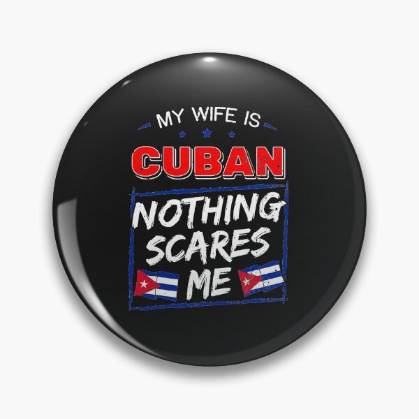 Item preview, My Wife Is Cuban Republic of Cuba Heritage Roots Flag Pride  designed and sold by JosefaWheeler.