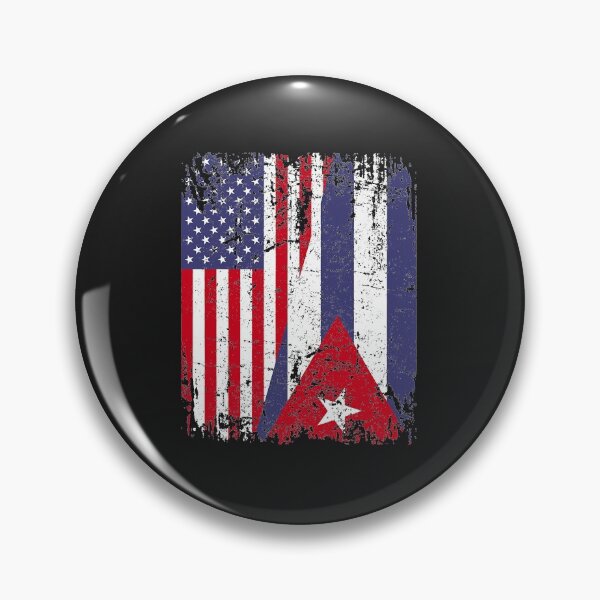 Item preview, CUBAN ROOTS  Half American Flag  CUBA FLAG  designed and sold by JosefaWheeler.