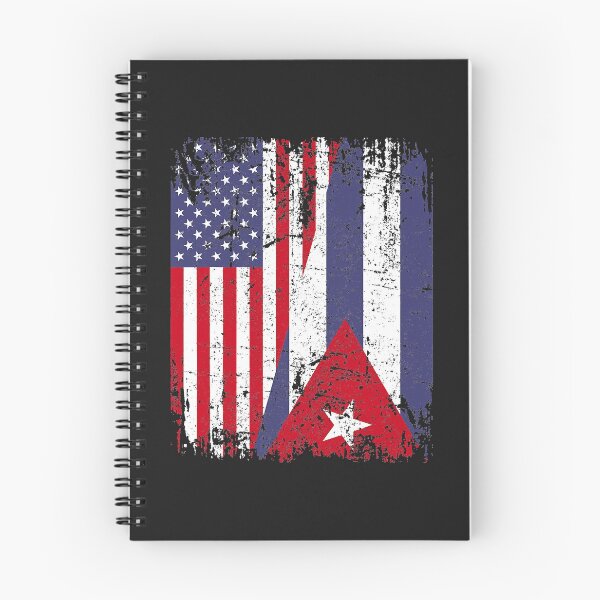 Item preview, CUBAN ROOTS  Half American Flag  CUBA FLAG  designed and sold by JosefaWheeler.