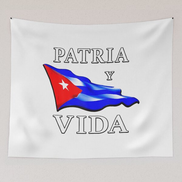 Item preview, Patria y Vida Camiseta para Cubanos  Movimiento Viva Cuba Tank Top designed and sold by JosefaWheeler.