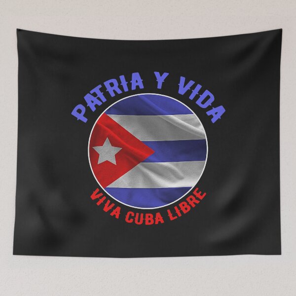 Item preview, PATRIA Y VIDA - VIVA CUBA LIBRE Cuban Revolution Cubano designed and sold by JosefaWheeler.