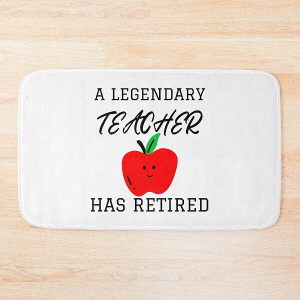 Item preview, A Legendary Teacher Has Retired  designed and sold by Studioapartment.