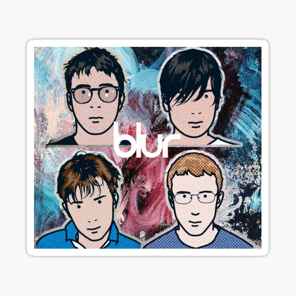 Blur Best Of Sticker