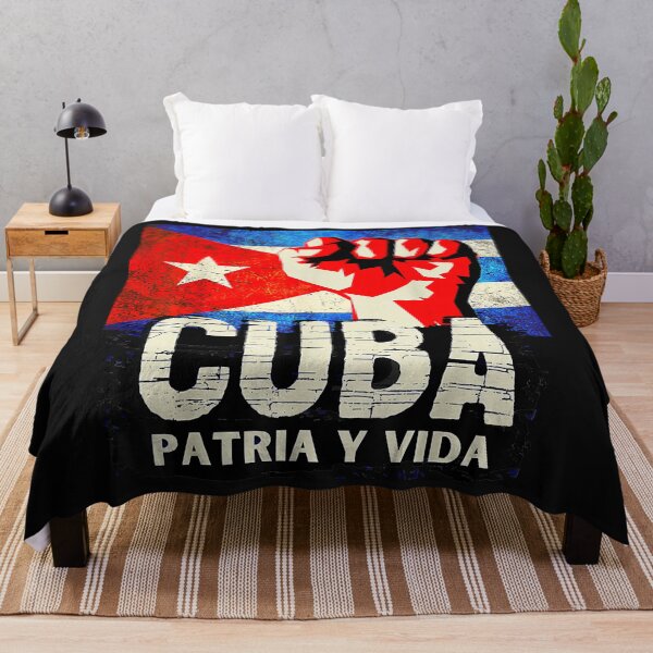 Item preview, Cuban Protest Fist Flag Cuba Libre Cuba Libertad designed and sold by SajidParvez.