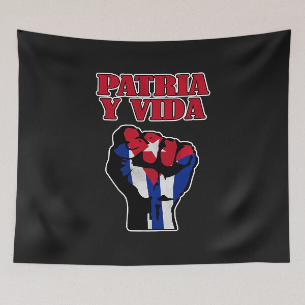Item preview, Patria Y Vida, Bandera de Cuba, Puño Cubano, Cuba Libre, Cuba designed and sold by JosefaWheeler.