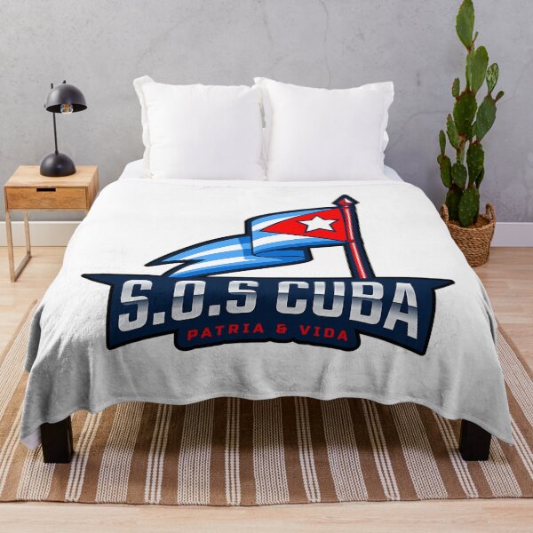 Artikelvorschau, SOS Kuba Viva Cuba Libre Cubanos Bandera Cubana entworfen und verkauft von JosefaWheeler.