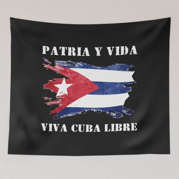 Item preview, Camisa VIVA CUBA LIBRE Patria Y Vida designed and sold by JosefaWheeler.