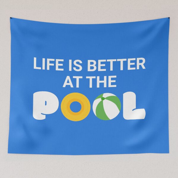 Item preview, Life is better at the pool designed and sold by Dreaming-Anmi.