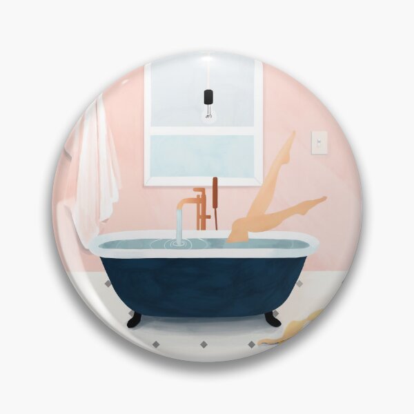 Item preview, A Sunday Bath in the Pink Loft designed and sold by pinkthesis.