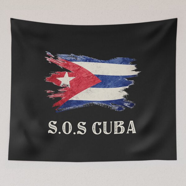 Item preview, Sos Cuba Flag Cuba Cuban Flag designed and sold by JosefaWheeler.