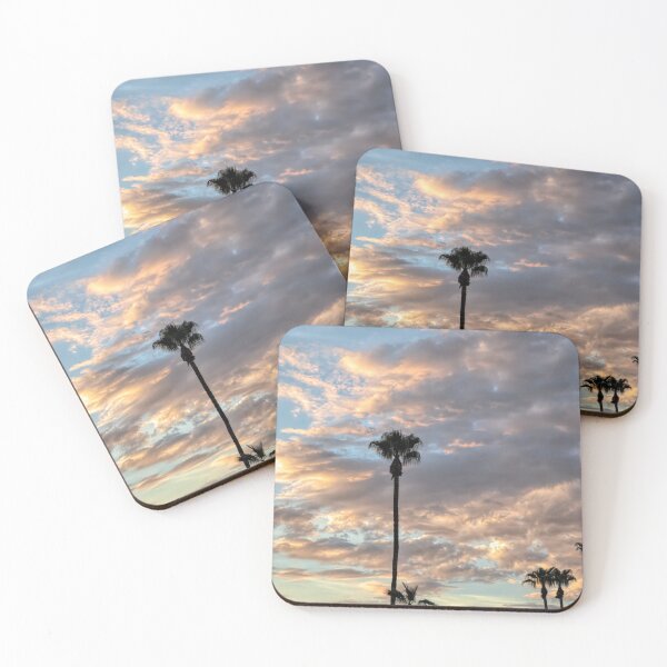 Item preview, Palms and Morning Monsoon Clouds designed and sold by Elisabeth Lucas.