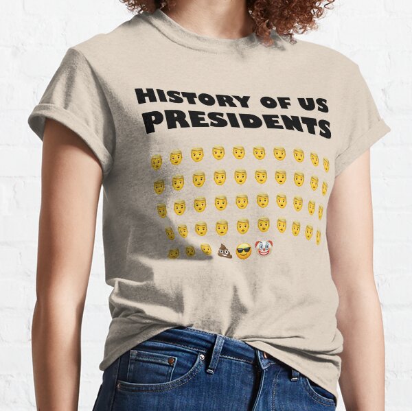 History of us presidents emojis Classic T-Shirt