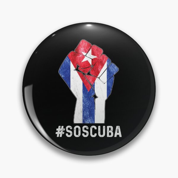 Item preview, Cuban Protest Fist S.O.S. Cuba Libre Libertad #SOSCuba Lucha designed and sold by juliegould1974.