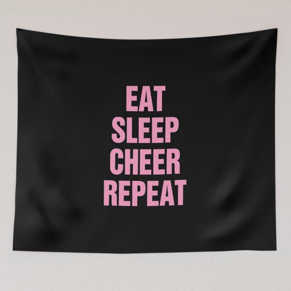 Item preview, eat sleep cheer repeat designed and sold by directgifts.