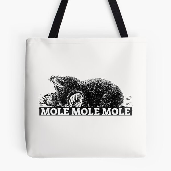 Aperçu de l'œuvre Mole Mole Mole créée et vendue par RetroLogo.