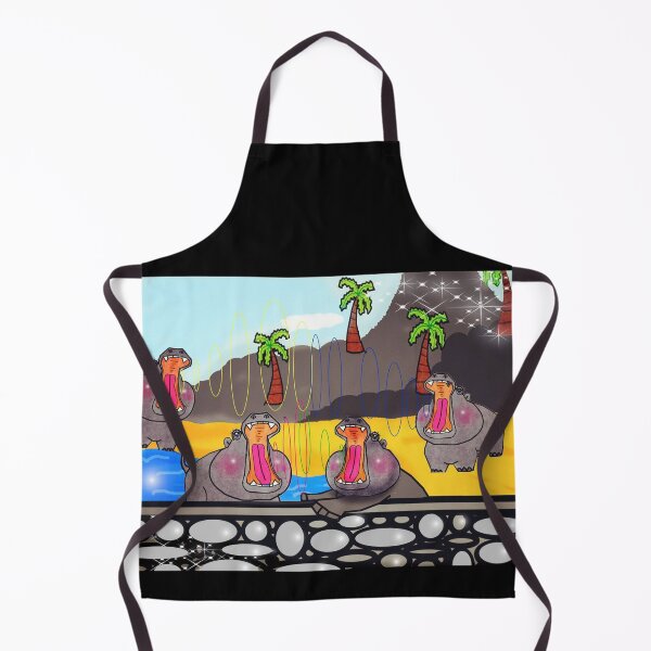 Item preview, Hippos Roaring designed and sold by Shirley cute art .