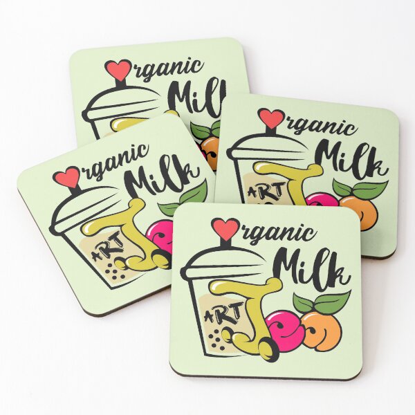 Item preview, Organic Milk Tea  Logo designed and sold by markyartshop.