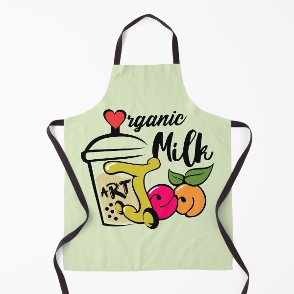 Item preview, Organic Milk Tea Logo designed and sold by markyartshop.