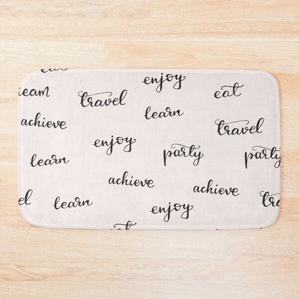 Item preview, Seamless Pattern with Lettering Elements Vector Illustration designed and sold by Peekonet.