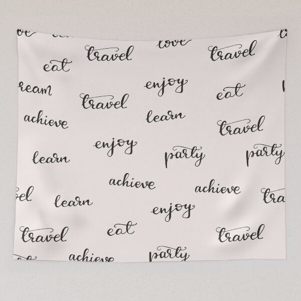 Item preview, Seamless Pattern with Lettering Elements Vector Illustration designed and sold by Peekonet.