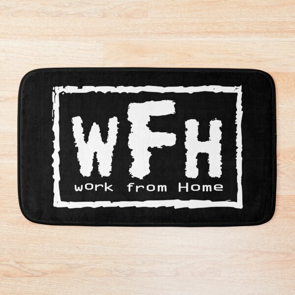 Item preview, Work From Home White designed and sold by Tee4Daily.