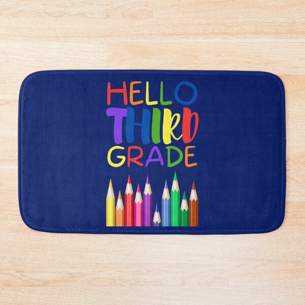 Item preview, hello third grade 3rd grader designed and sold by Hey-Nice-Shirt.