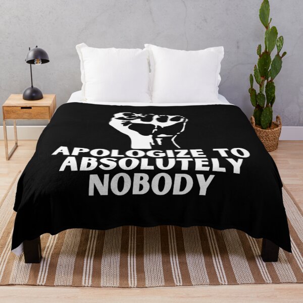 Item preview, Apologize To Absolutely Nobody Fight Funny Quote designed and sold by mirzadesign.