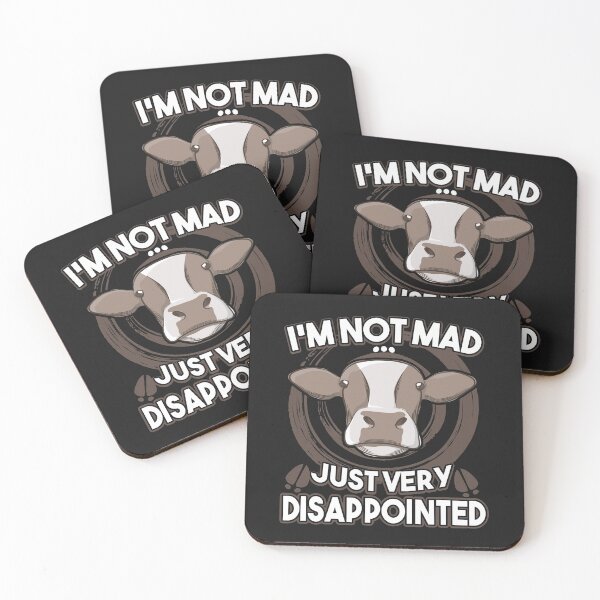 Item preview, I'm not mad just disappointed cow funny shirt. Cattle awesome gift for men and women designed and sold by Titmit.