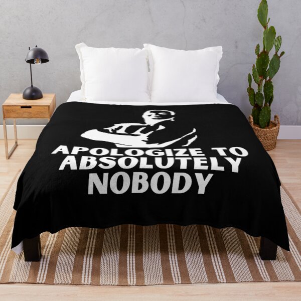 Item preview, Apologize To Absolutely Nobody Fight Funny Quote designed and sold by mirzadesign.